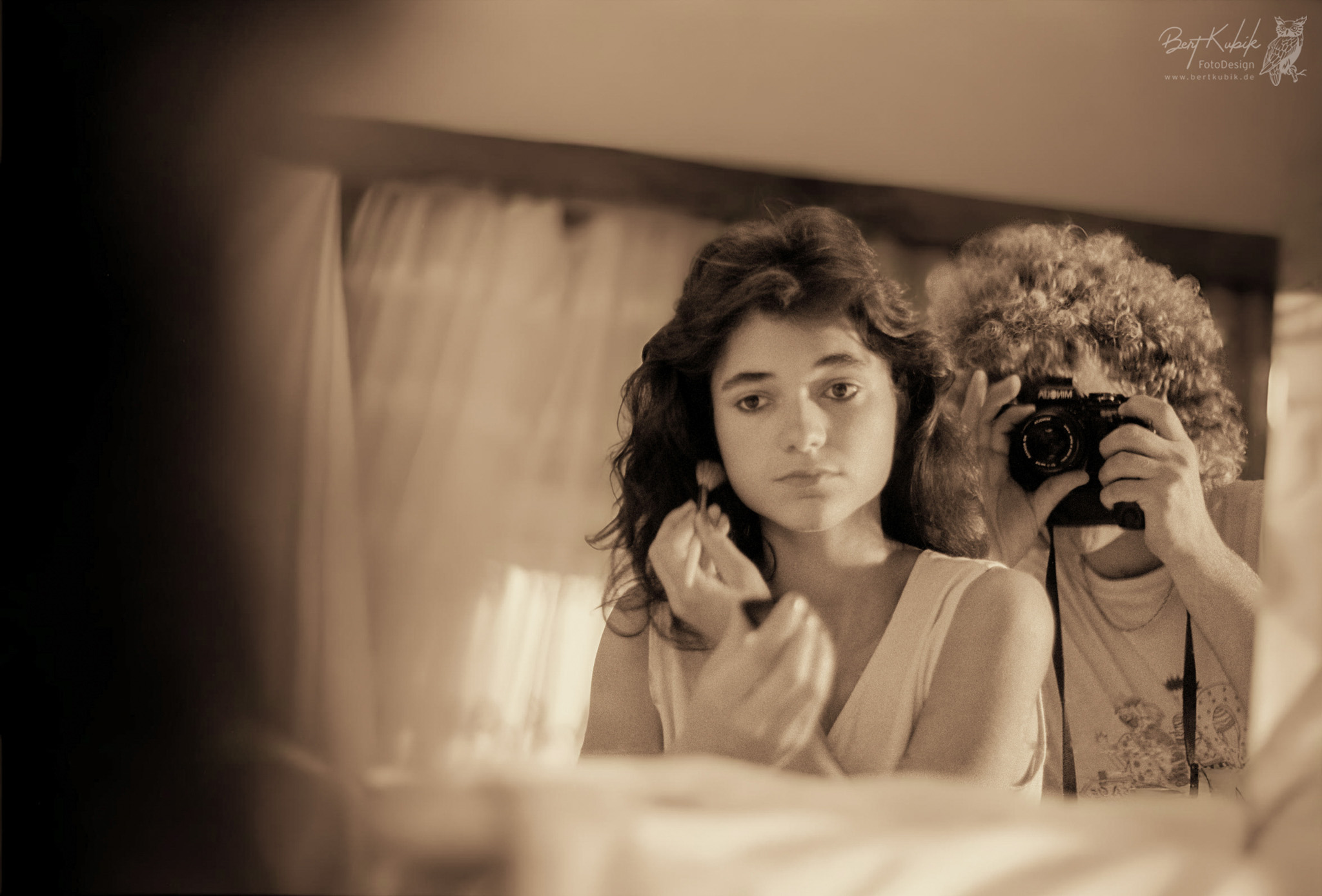 Fotos "Hinter den Kulissen & Co." bei Foto-Shootings vom FotoDesigner Bert Kubik in der DDR seit 1985 und ab 1990 in Deutschland bis zur Gegenwart